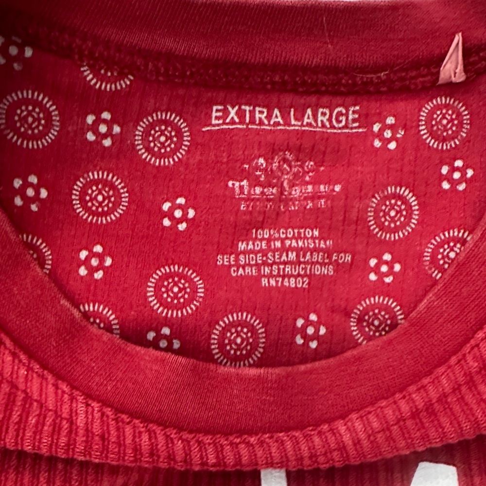 Edwin Red Ribbed Sweatshirt - Picture 4 of 5